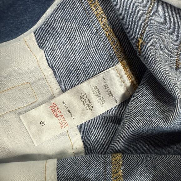 Jason Wu Jeans Blue Denim Flare High Rise Medium Wash Women's Size 2 Stretch - Picture 10 of 10